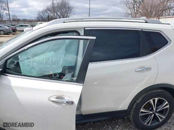 2019 Nissan Rogue SV with VIN JN8AT2MV0KW379907, listed as a IAAI auction lot 41729351 with 52647 miles. Bid and sale history available at carsss.com. Image 13.