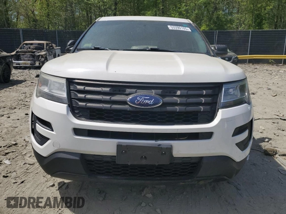 2016 Ford Police Interceptor Utility z VIN 1FM5K8ARXGGC73455, wystawiony jako Copart lot #53390105 z przebiegiem 110 137 mil mil oraz Szkoda całkowita • Salvage title. Historia ofert i sprzedaży dostępna na DreamBid. Obrazek 5.