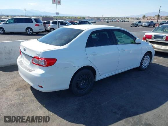 2013 Toyota Corolla L with VIN 5YFBU4EEXDP099379, listed as a IAAI auction lot 42036490 with 222,950 mi miles and . Bid and sale history available at DreamBid. Image 4.