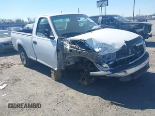 2002 Ford F-150 XL with VIN 1FTRF172X2NC07830, listed as a IAAI auction lot 41584706 with 143,255 mi miles. Bid and sale history available at carsss.com. Image 1.
