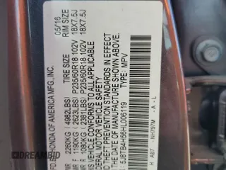 2017 Acura RDX Technology with VIN 5J8TB4H56HL006119, listed as a Copart auction lot 61830555 with 83,487 mi miles and Salvage title. Bid and sale history available at DreamBid. Image 13.