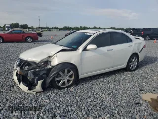 2005 Acura TSX with VIN JH4CL96805C035440, listed as a Copart auction lot 62578085 with 197,120 mi miles and Salvage title. Bid and sale history available at DreamBid. Image 1.