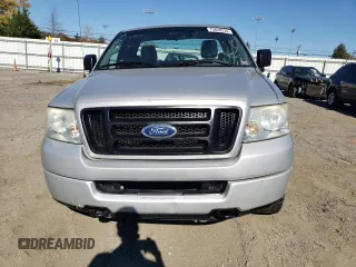 2004 Ford F-150 XL with VIN 1FTRF14W94NC46886, listed as a Copart auction lot 75828534 with 114,143 mi miles and Salvage Title. Bid and sale history available at DreamBid. Image 5.