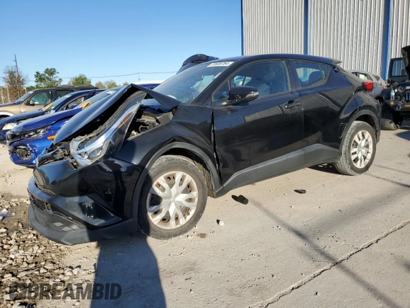 2019 Toyota C-HR XLE with VIN NMTKHMBXXKR076245, listed as a Copart auction lot 73808784 with 65,878 mi miles and Salvage Title. Bid and sale history available at DreamBid. Image 1.