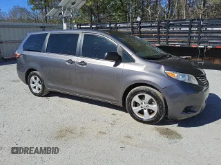 2017 Toyota Sienna L with VIN 5TDZZ3DC2HS899357, listed as a Copart auction lot 48968785 with 138,242 mi miles and Clean Title. Bid and sale history available at DreamBid. Image 4.