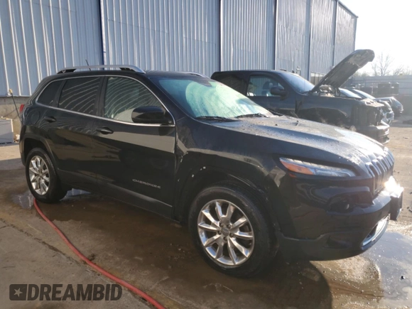 2015 Jeep Cherokee Limited with VIN 1C4PJMDS7FW717824, listed as a Copart auction lot 50645355 with 132,594 mi miles and Salvage Title. Bid and sale history available at carsss.com. Image 4.