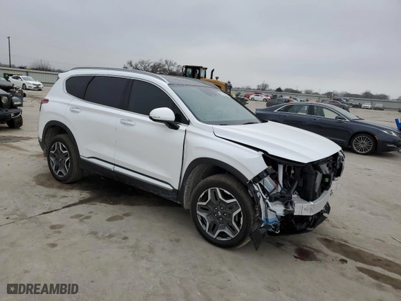 2023 Hyundai Santa Fe Hybrid Limited with VIN 5NMS5DA16PH015606, listed as a Copart auction lot 42245064 with 1,711 mi miles. Bid and sale history available at carsss.com. Image 4.