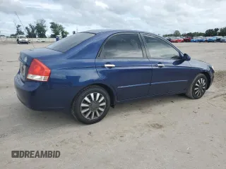2007 Kia Spectra EX with VIN KNAFE121675438264, listed as a Copart auction lot 75255394 with 173,102 mi miles and Salvage Title. Bid and sale history available at carsss.com. Image 3.