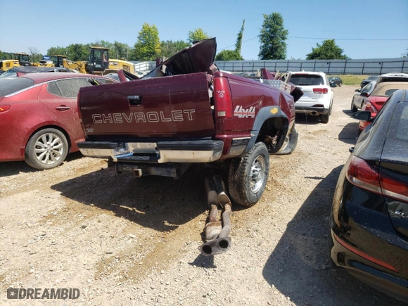 2000 Chevrolet C/K 2500 with VIN 1GCGK29J5YF481047, listed as a Copart auction lot 50149902 with NaN miles and Non Repairable. Bid and sale history available at carsss.com. Image 4.