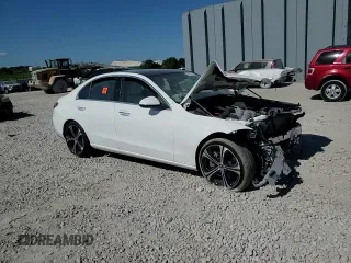 2023 Mercedes-Benz C 300 with VIN W1KAF4GB9PR087460, listed as a Copart auction lot 53152195 with Not provided miles and Salvage title. Bid and sale history available at DreamBid. Image 11.