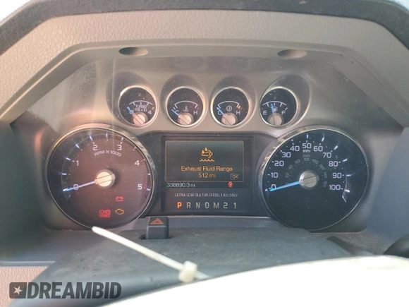 2011 Ford F-250 XL z VIN 1FT7W2BT5BEC57113, wystawiony jako Copart lot #56326645 z przebiegiem 336 690 mil mil oraz Szkoda całkowita • Salvage title. Historia ofert i sprzedaży dostępna na DreamBid. Obrazek 9.