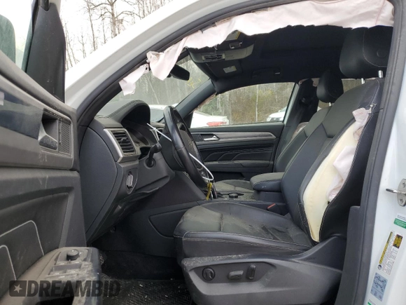 2020 Volkswagen Atlas SEL with VIN 1V2MC2CA2LC232531, listed as a Copart auction lot 80002804 with 73,810 mi miles and Salvage title. Bid and sale history available at DreamBid. Image 7.