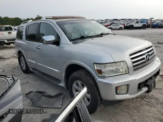 2007 Infiniti QX56 with VIN 5N3AA08A97N805333, listed as a Copart auction lot 71234674 with 0 mi miles and Clean Title. Bid and sale history available at carsss.com. Image 4.