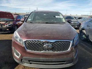 2018 Kia Sorento LX with VIN 5XYPGDA38JG431868, listed as a Copart auction lot 42748915 with 76,367 mi miles and Salvage Title. Bid and sale history available at carsss.com. Image 5.