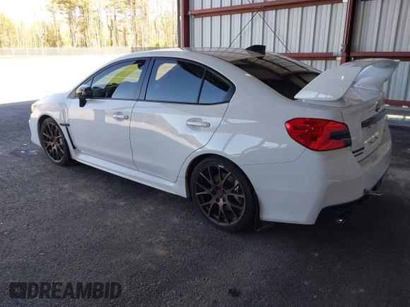 2020 Subaru WRX STI with VIN JF1VA2S64L9812553, listed as a IAAI auction lot 41915476 with 66,157 mi miles. Bid and sale history available at carsss.com. Image 3.