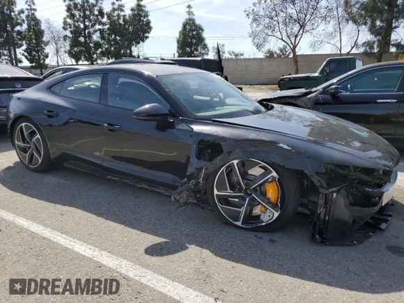 2024 Audi RS e-tron GT z VIN WAUBHBFW2R7901512, wystawiony jako Copart lot #49185595 z przebiegiem 1 993 mil mil oraz Szkoda całkowita • Salvage title. Historia ofert i sprzedaży dostępna na DreamBid. Obrazek 4.