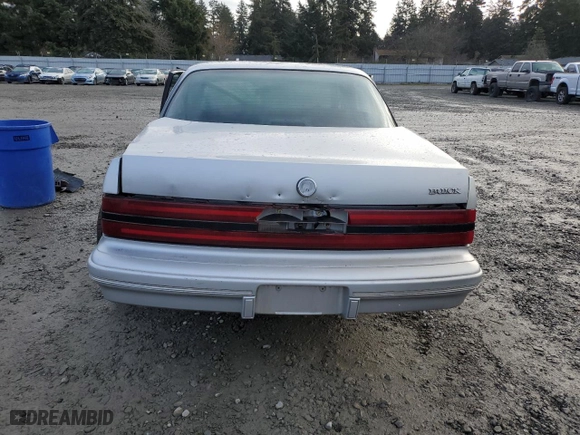 1993 Buick Century Special with VIN 3G4AG55N2PS629744, listed as a Copart auction lot 44013895 with 126,372 mi miles and Salvage Title. Bid and sale history available at carsss.com. Image 6.