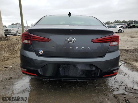2020 Hyundai Elantra SEL with VIN 5NPD84LF6LH581058, listed as a Copart auction lot 48496995 with 110,391 mi miles and Clean Title. Bid and sale history available at carsss.com. Image 6.