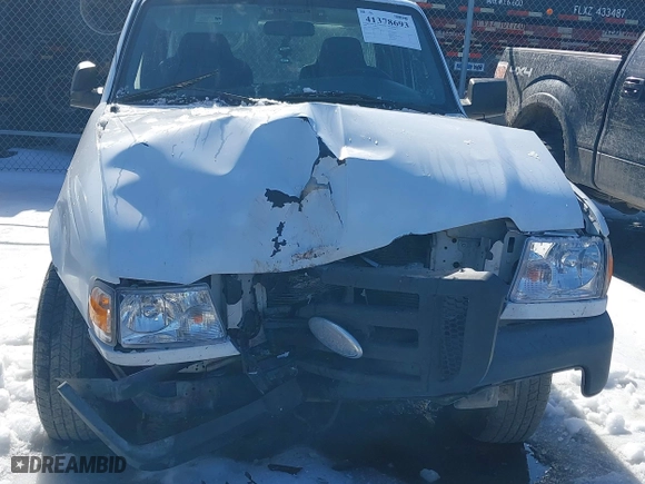 2008 Ford Ranger XL with VIN 1FTYR10U78PA51791, listed as a IAAI auction lot 41378693 with 236,083 mi miles. Bid and sale history available at carsss.com. Image 6.