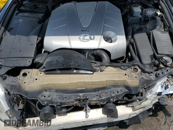 2008 Lexus IS 350 with VIN JTHBE262082013571, listed as a Copart auction lot 61582565 with 106,857 mi miles and Salvage title. Bid and sale history available at DreamBid. Image 11.