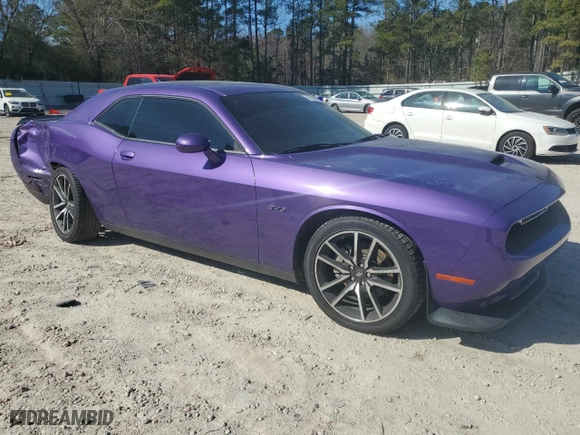 2023 Dodge Challenger R/T with VIN 2C3CDZBT4PH641496, listed as a Copart auction lot 45102185 with 10,751 mi miles and Salvage Title. Bid and sale history available at carsss.com. Image 4.