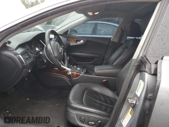 2012 Audi A7 3.0 Premium Plus with VIN WAUSGAFCXCN002273, listed as a Copart auction lot 80582624 with 126,706 mi miles and Salvage Title. Bid and sale history available at carsss.com. Image 7.