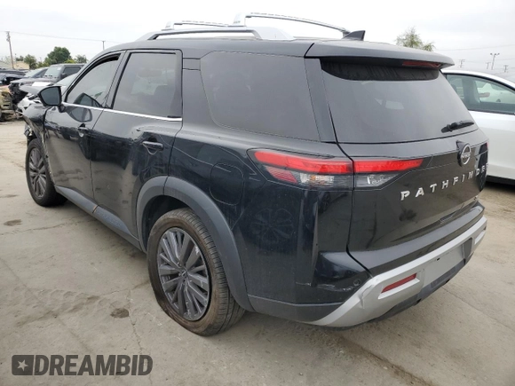 2023 Nissan Pathfinder SL with VIN 5N1DR3CBXPC204458, listed as a Copart auction lot 55471615 with Not provided miles and Salvage title. Bid and sale history available at DreamBid. Image 2.