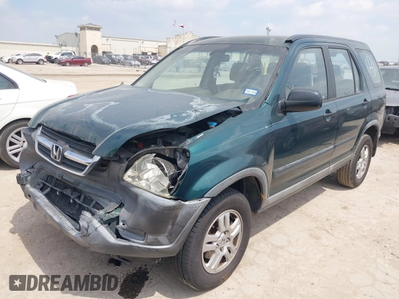 2004 Honda CR-V LX with VIN JHLRD68454C018815, listed as a IAAI auction lot 42077724 with 162,107 mi miles and . Bid and sale history available at carsss.com. Image 2.