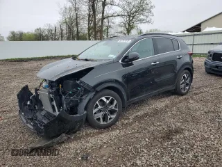 2022 Kia Sportage EX with VIN KNDPN3AC8N7946386, listed as a Copart auction lot 55787975 with 65,281 mi miles and Salvage title. Bid and sale history available at DreamBid. Image 1.
