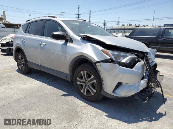2017 Toyota RAV4 LE with VIN 2T3BFREV6HW658235, listed as a Copart auction lot 63409005 with 62,303 mi miles and Salvage title. Bid and sale history available at DreamBid. Image 4.