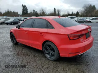 2017 Audi A3 Sedan Premium with VIN WAUAUGFF4H1036323, listed as a Copart auction lot 43409344 with 76,897 mi miles. Bid and sale history available at carsss.com. Image 2.