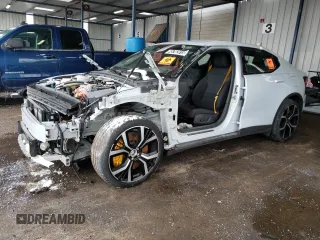 2023 Polestar 2 Performance with VIN YSMET3KA9PL135527, listed as a Copart auction lot 45762015 with 3,502 mi miles and Non Repairable. Bid and sale history available at carsss.com. Image 1.