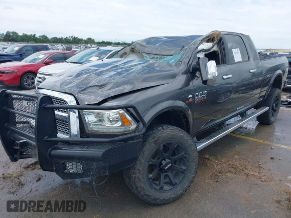 2015 Ram 2500 Laramie with VIN 3C6UR5NL6FG521209, listed as a IAAI auction lot 42175053 with 257,843 mi miles and . Bid and sale history available at DreamBid. Image 2.