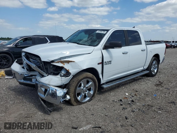 2015 Ram 1500 Big Horn with VIN 1C6RR6LM9FS580481, listed as a Copart auction lot 52956785 with 194,985 mi miles and Salvage Title. Bid and sale history available at carsss.com. Image 1.