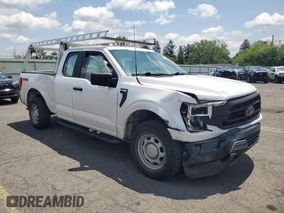 2021 Ford F-150 XL z VIN 1FTEX1EB5MKE46267, wystawiony jako Copart lot #61640855 z przebiegiem Nie podano mil oraz Szkoda całkowita • Salvage title. Historia ofert i sprzedaży dostępna na DreamBid. Obrazek 4.