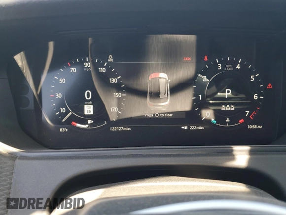 2021 Land Rover Range Rover Velar R-Dynamic S with VIN SALYT2EX8MA315682, listed as a Copart auction lot 56575685 with 22,127 mi miles and Salvage title. Bid and sale history available at DreamBid. Image 9.