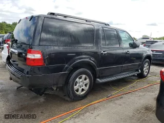 2010 Ford Expedition EL SSV with VIN 1FMJK1F56AEA71002, listed as a Copart auction lot 59465274 with 250,473 mi miles and Salvage Title. Bid and sale history available at carsss.com. Image 3.