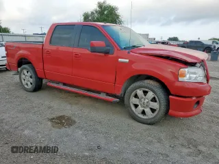 2007 Ford F-150 XLT with VIN 1FTRW12W07KD47856, listed as a Copart auction lot 58524485 with 180,359 mi miles and Clean title. Bid and sale history available at DreamBid. Image 4.