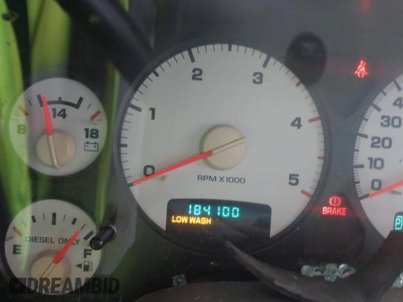 2005 Dodge 2500 SLT with VIN 3D7KS28C65G705441, listed as a IAAI auction lot 40906137 with 184,100 mi miles and . Bid and sale history available at DreamBid. Image 15.