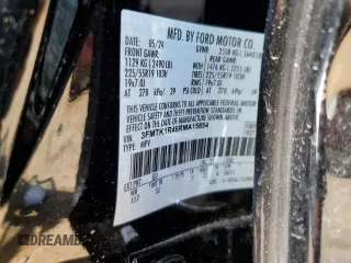 2024 Ford Mustang Mach-E Select z VIN 3FMTK1R46RMA15854, wystawiony jako Copart lot #61802415 z przebiegiem 8 096 mil mil oraz Szkoda całkowita • Salvage title. Historia ofert i sprzedaży dostępna na DreamBid. Obrazek 13.