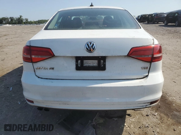 2015 Volkswagen Jetta SE with VIN 3VWD17AJ8FM343642, listed as a Copart auction lot 61975665 with 106,035 mi miles and Salvage title. Bid and sale history available at DreamBid. Image 6.