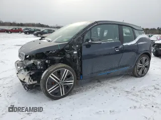 2018 BMW i3 with VIN WBY7Z2C5XJVE65043, listed as a Copart auction lot 44222705 with 44,635 mi miles and Salvage Title. Bid and sale history available at carsss.com. Image 1.