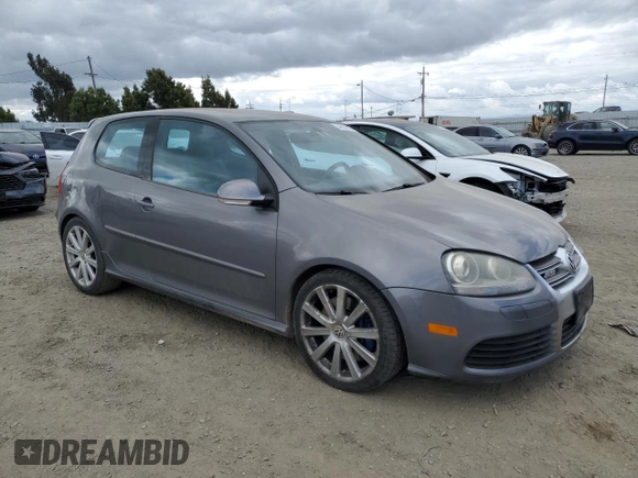 2008 Volkswagen R32 with VIN WVWKC71K28W019215, listed as a Copart auction lot 54602925 with 157,491 mi miles and Salvage Title. Bid and sale history available at DreamBid. Image 4.