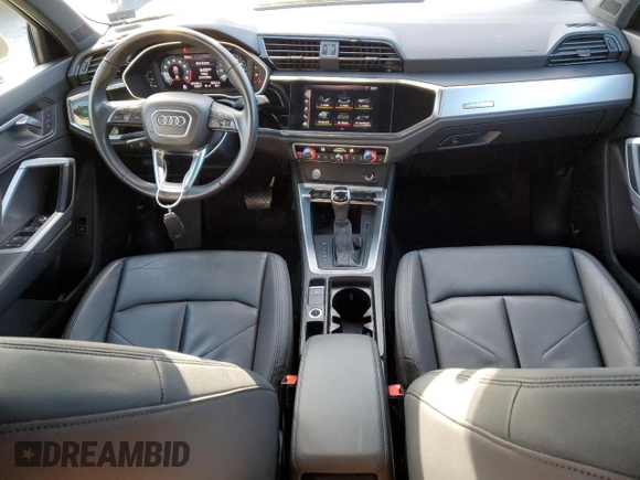 2020 Audi Q3 S line Premium with VIN WA1DECF32L1018403, listed as a Copart auction lot 49996235 with 141,608 mi miles and Clean Title. Bid and sale history available at carsss.com. Image 8.