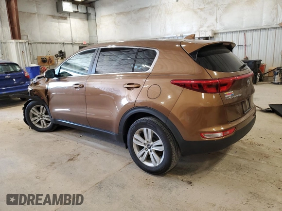 2017 Kia Sportage LX with VIN KNDPM3AC8H7235245, listed as a Copart auction lot 54477635 with 62,804 mi miles and Clean Title. Bid and sale history available at carsss.com. Image 2.