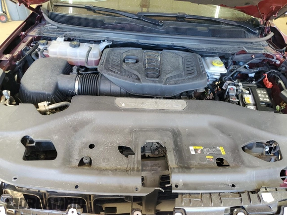 2024 Jeep Wagoneer Series II with VIN 1C4SJVBP5RS125624, listed as a Copart auction lot 47081885 with 25,080 mi miles and Salvage title. Bid and sale history available at DreamBid. Image 12.
