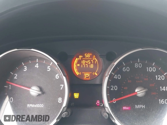 2009 Nissan Rogue SL with VIN JN8AS58T89W061346, listed as a IAAI auction lot 41772866 with 184,571 mi miles and . Bid and sale history available at DreamBid. Image 15.