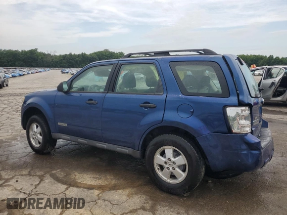 2008 Ford Escape XLS z VIN 1FMCU02Z18KB98824, wystawiony jako Copart lot #61684455 z przebiegiem 172 282 mil mil oraz Szkoda całkowita • Salvage title. Historia ofert i sprzedaży dostępna na DreamBid. Obrazek 2.