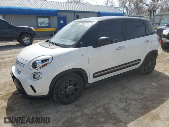 2015 FIAT 500L Urbana Trekking with VIN ZFBCFADH7FZ032453, listed as a Copart auction lot 49436275 with 129,521 mi miles and Salvage Title. Bid and sale history available at carsss.com. Image 1.