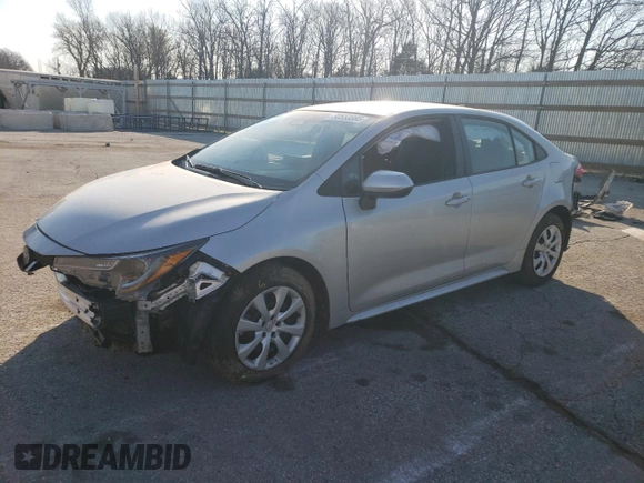 2024 Toyota Corolla LE with VIN 5YFB4MDE3RP174190, listed as a Copart auction lot 50553385 with 5,857 mi miles and Salvage Title. Bid and sale history available at carsss.com. Image 1.